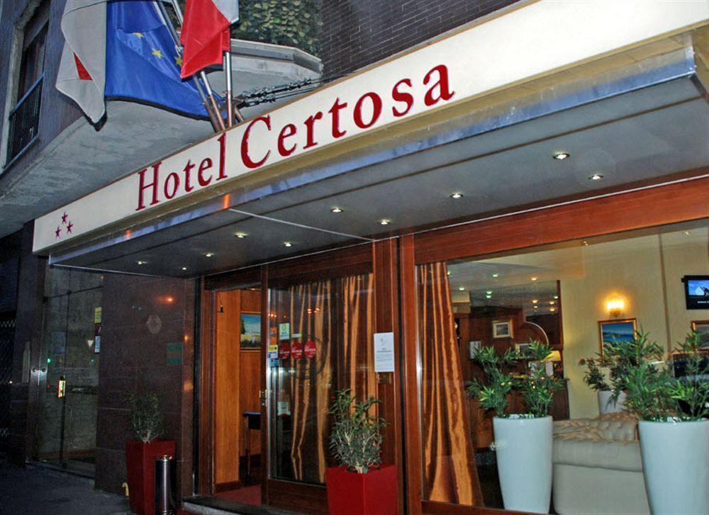 Certosa Hotel Milánó Kültér fotó