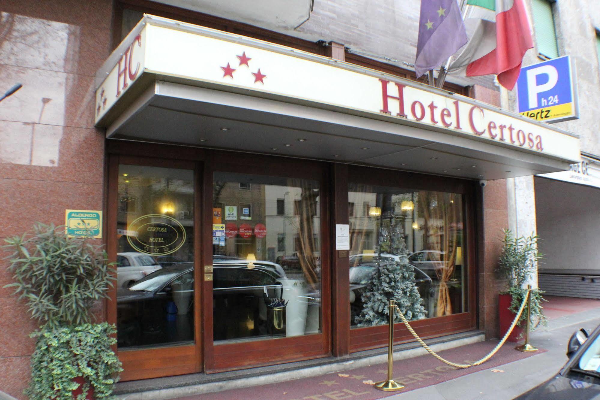 Certosa Hotel Milánó Kültér fotó